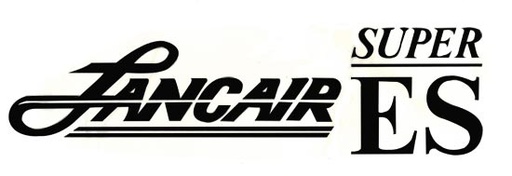 [RX1-09-44091] Lancair Super Es Decal - Black