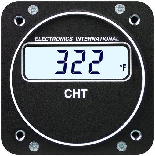 [RX1-10-01338] Electronics International C-1 CHT One Channel Gauge 2-1/4 TSO