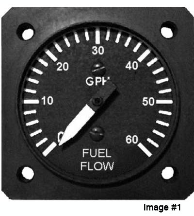 [RX1-10-02404] UMA 1-1/4 Fuel Flow Indicator 0-20 Gph Non-TSO