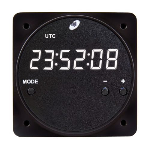[RX1-10-07369] Mid-Continent Instruments and Avionics CHRONOS Digital Clock 6420093-0