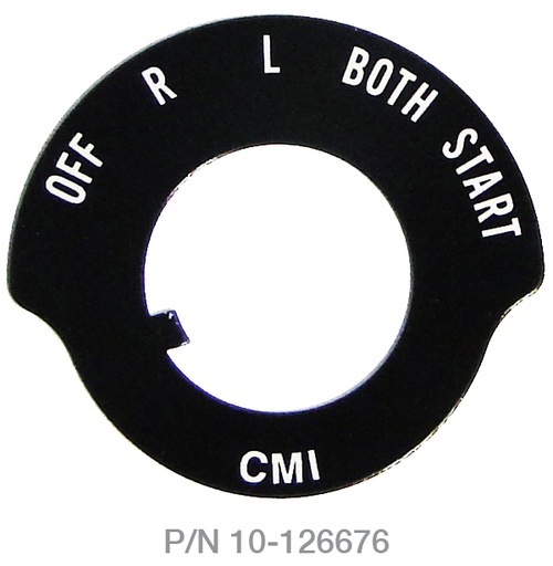 [RX1-10-126676] TCM Switch Plate 10-126676