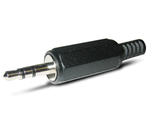 [RX1-11-00705] 1/8" STEREO PLUG (3.5MM)
