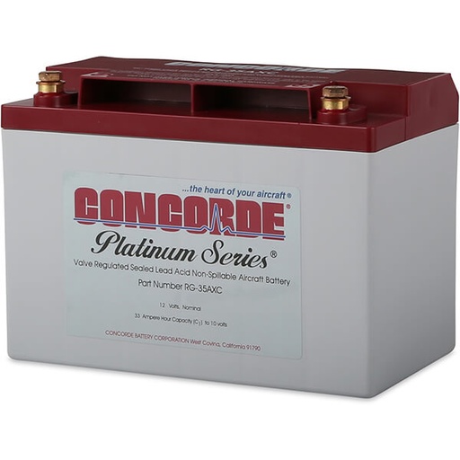 [RX1-11-03882] Concorde Battery Sealed RG-35AXC