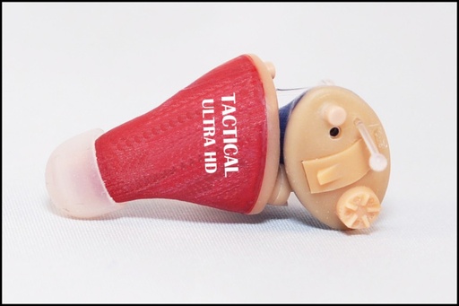 [RX1-11-10943] Tactical Hearing Ultra Hd Quick Fit Pair Red And Blue