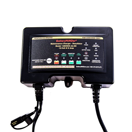 [RX1-11-19239] BatteryMINDer 12V-8A CeC2 Charger/Maintainer For Concorde Batteries