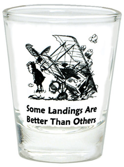 [RX1-13-11370] Some LandinGS Shot Glass