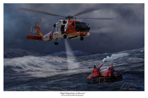 [RX1-13-15483] High Magnitude Of Bravery- Art Print 16X24