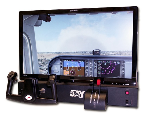 [RX1-13-20978] Redbird The Jay + Rd 1 Rudder Pedals Combo