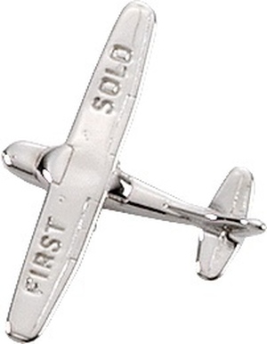 [RX1-14-01775] Cessna First Solo (3-D Cast) Tackette Silver