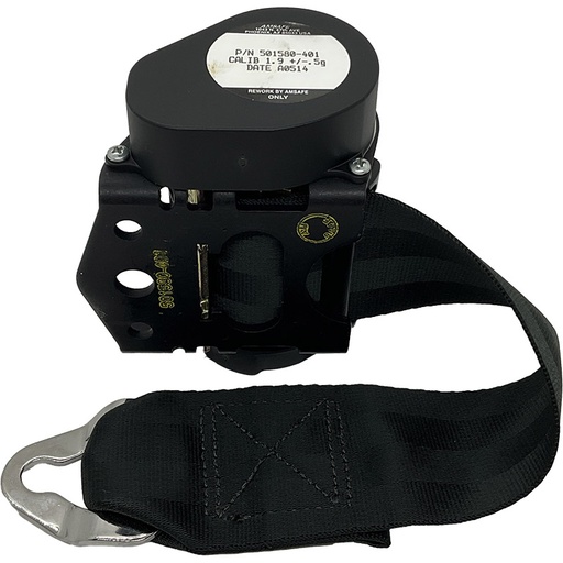 [RX1-99-02139] Inertia Reel 501580-401 Black