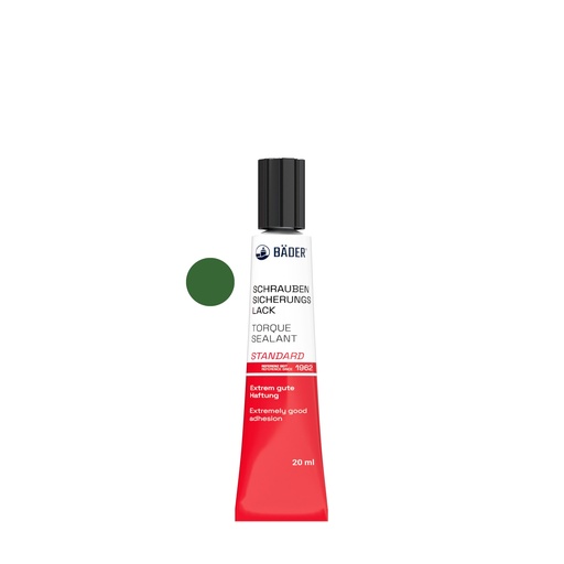 [RX7-15000-T.02] Lackfabrik Bäder Torque Sealant Standard Green Tube 20 ml