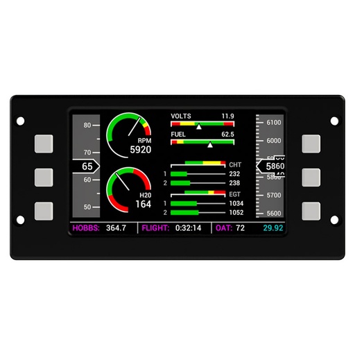 [RX1-05-29028] Wapsi Aero 2-Cylinder Engine Monitor (4-Stroke)