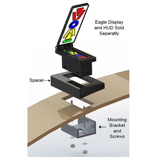[RX1-11-20656] AOA Sloped Panel Spacer Kit DSTR-AOA-9096K