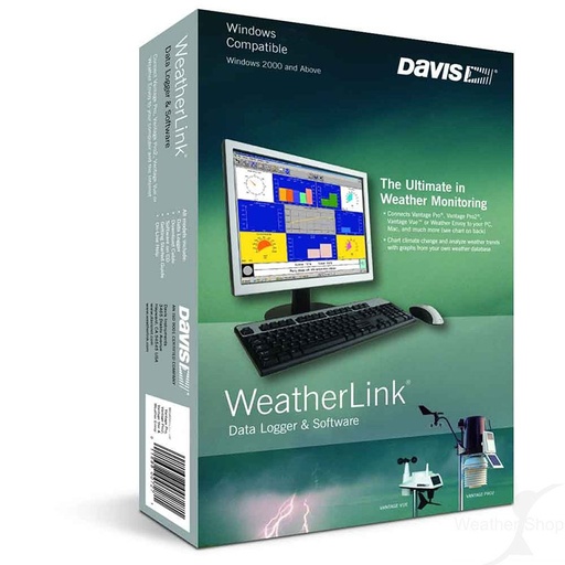 [RX1-13-25799] Davis Instruments 6510SER Weatherlink For Vantage Pro Serial