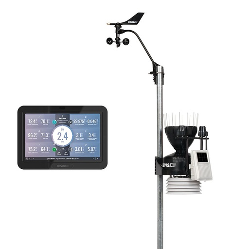 [RX1-13-25827] Davis Instruments 6262AU with Less VP2 + With Weatherlink Console