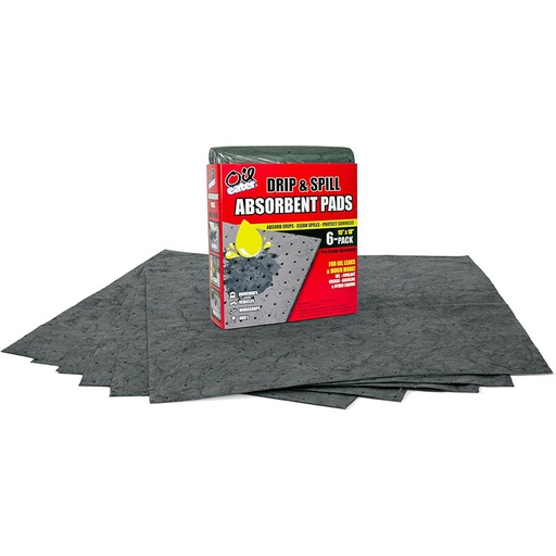 [RX1-09-06431] Absorbent Pads Universal AOA-BPL006-GREY