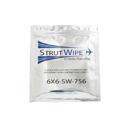 [RX1-09-06437] 6X6 Strutwipe MIL-PRF-5606 - Pack Of 50