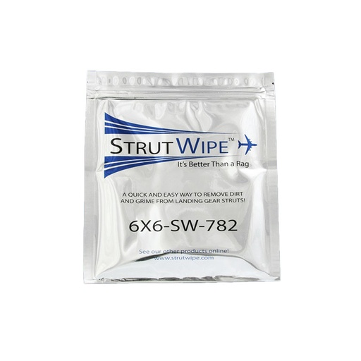 [RX1-09-06438] 6X6 Strutwipe MIL-PRF-83282 - Pack Of 50