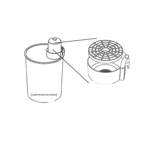 [RX1-08-19277] Strain-O-Matic Oil Filter Draining & Straining Tool