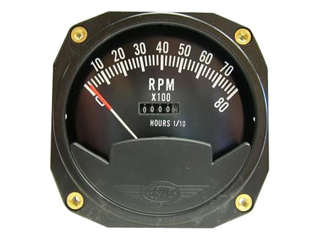 [RX1-Y3AT8A] Westach Tach/Hr 3-1/8 0-8000