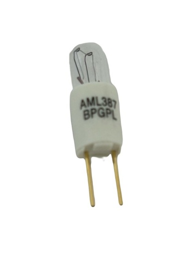[RX1-11-20684] AML 387Bp/Gpl Bi-Pin Bulb T-1 3/4 28V / .040Amps