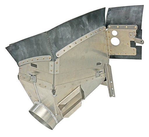 [RX1-05-29168] McFarlane Airforms Filter Assembly Plenum/Air Bare Black Seal AF41594-00-BRBK FAA-PMA Approved