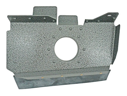 [RX1-05-29422] Airforms Baffle Assembly LH Forward Powder Coat Black AF35341-000-PCBK