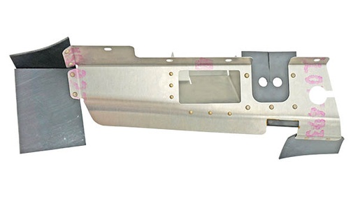 [RX1-05-29459] McFarlane Airforms Baffle Assembly Rh Forward Bare Blue Seal AF35812-04-BRBL FAA-PMA Approved