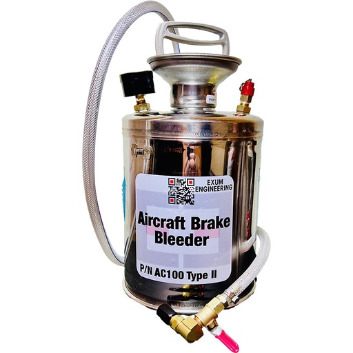 [RX1-06-04773] Exum Engineering - Aircraft Brake Bleeder AC100 Type II