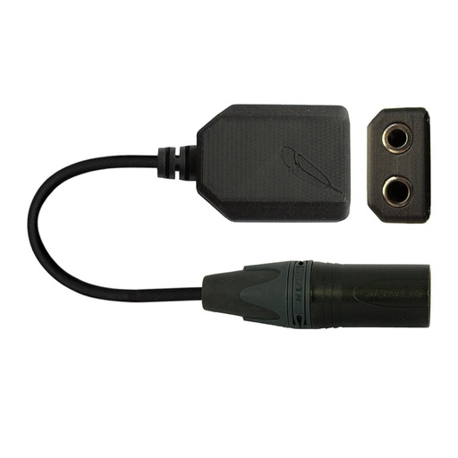 [RX1-11-20752] Uflymike - Aviation Adapters For 2-Plug Headsets (Xlr (5-Pin))