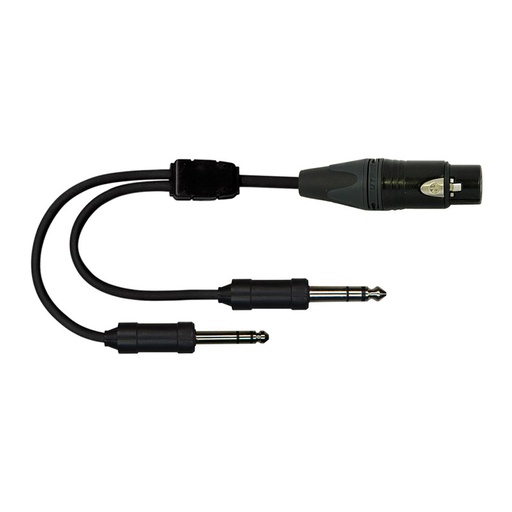 [RX1-11-20753] UFlyMike - Aviation Adapters For Xlr-5 Headsets (2-Plug)