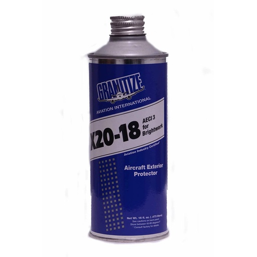 [RX1-09-06463] No. 3 Brightness 16 Oz Metal Can (Case of 12 )