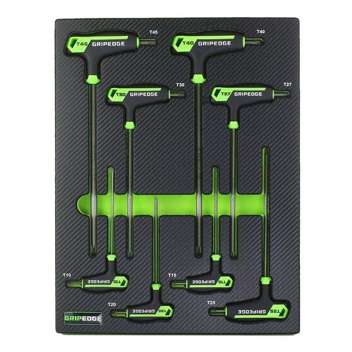 [RX1-12-06646] GRIPEDGE - 8-Pc Star T-Handle Set