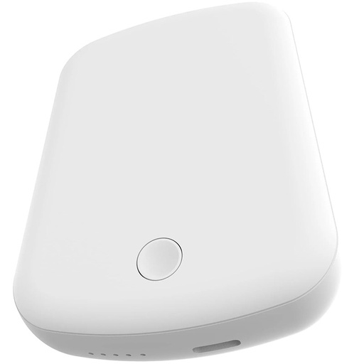 [RX1-13-26023] Scooch - Power Bank With Magsafe Charging 10000 Mah - Light Grey