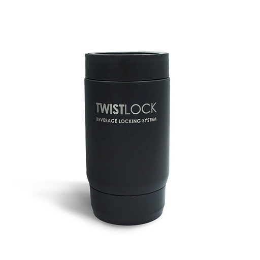 [RX1-13-26058] Precise Flight - Twistlock - 12 Oz Can Cooler - Obsidian Black