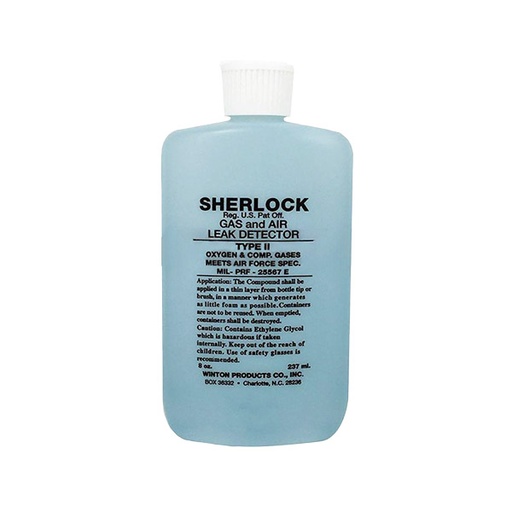 [RX1-08-19358] Sherlock Leak Detector Fluid 8 Oz T2-8S-24