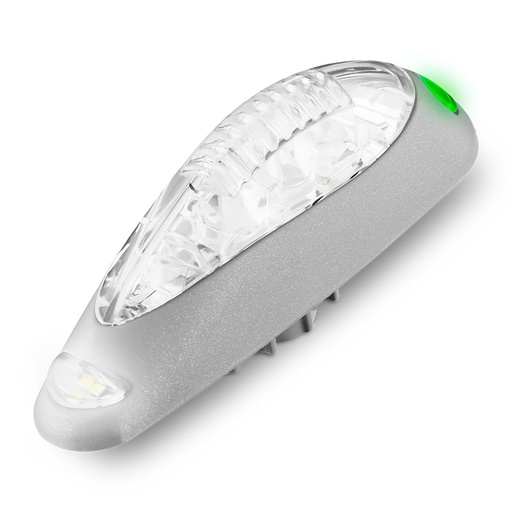[RX1-11-20625] AeroLEDs Sunbeam Equinox Nano E-NSP Green Experimental Forward Pos & White Tail Pos Light / Anti-Collision Light Wingtip Assembly 14 Vdc