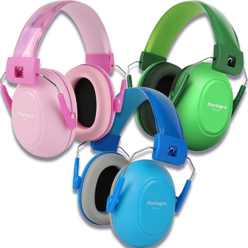 [RX1-13-26067] Kids Noise / Hearing Protection Earmuff - Pink