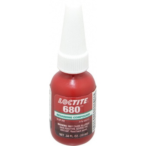 [RX1-09-06470] Loctite 680 Retaining Compound 10 Ml Squirt Bottle Green