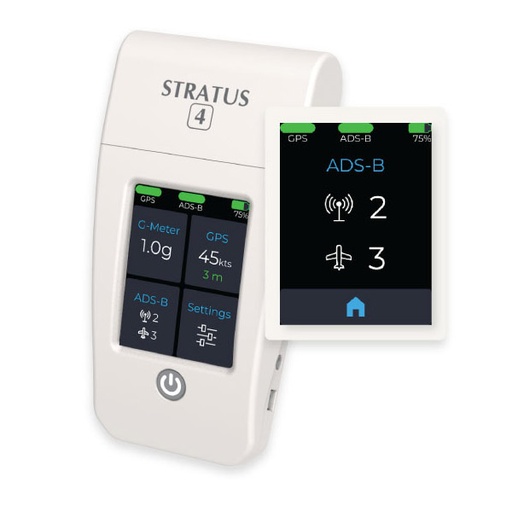 [RX1-11-20848] Appareo Stratus 4 Portable ADS-B / ADAHRS / GPS Receiver with Touchscreen