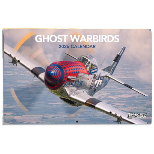 [RX1-13-06588-26] Ghost Warbirds Calendar 2026