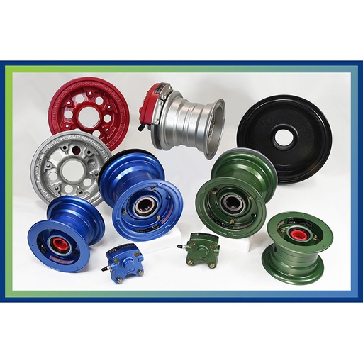[RX1-05-32518] Cleveland 161-03100 Series Aeroluxe Inner Wheel Half Sub-Assembly - Midnight