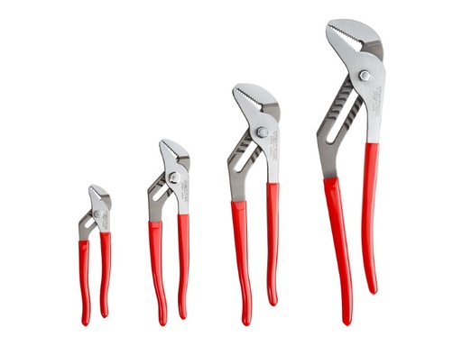 [RX1-12-06662] TEKTON - Groove Joint Pliers Set 4-Piece (7 10 13 16 In.) 90395