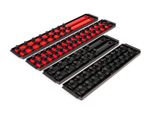 [RX1-12-06688] TEKTON - 1/2 Inch Drive Socket Rail And Tray Set (78-Tool) OST92901