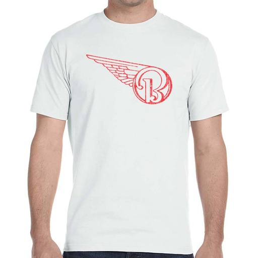 [RX1-13-26081] Malibu Shirts - Beechcraft Wing T-Shirt - Small
