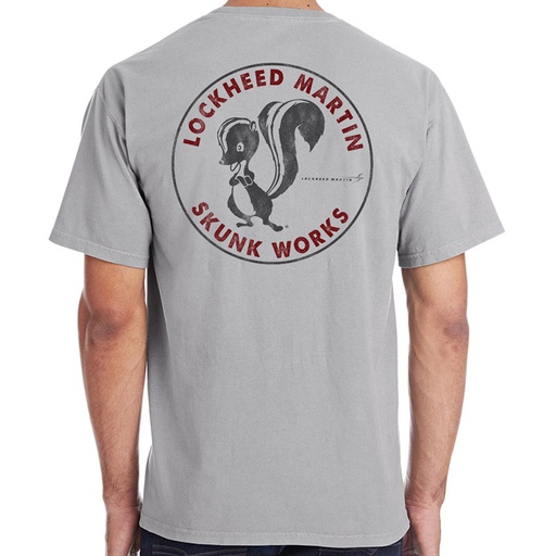 [RX1-13-26121] Malibu Shirts - Skunk Works Logo T-Shirt - Small