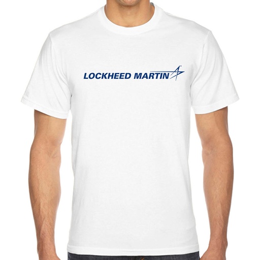 [RX1-13-26128] Malibu Shirts - Lockheed Martin Logo T-Shirt - Large