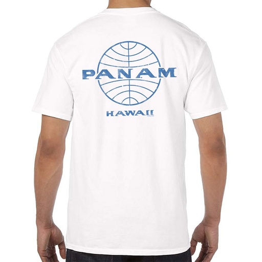 [RX1-13-26136] MALIBU SHIRTS - PAN AM AIR REVERSE T-SHIRT - SMALL