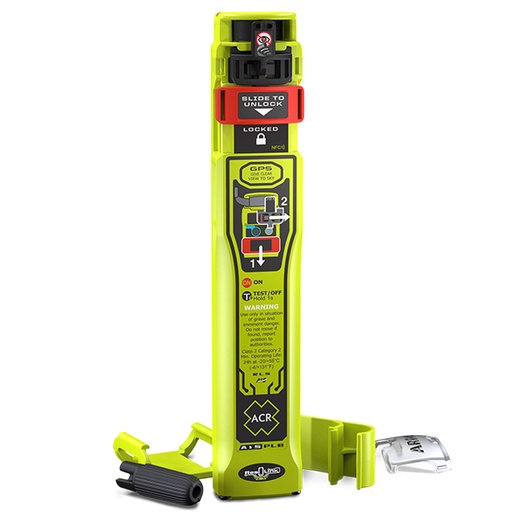 [RX1-11-19373] ACR ResQLink AIS - GPS PLB-450 With AIS RLS And Accessory Clips - US