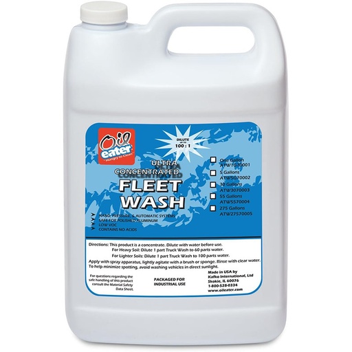 [RX1-09-06529] Oil Eater Fleet Wash 30 Gal Concentrate
